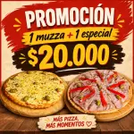 PROMO 1 muzza 1 especial