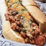 Pancho con Salsa Bolognesa