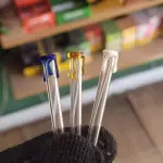 PITEIRA DE VIDRO MEL ESCORRIDO