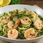 Pesto con Camarones