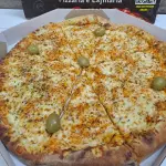 PIZZA DE FRANGO COM MUSSARELA