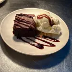 Brownie con Helado