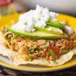 Tostadas de Pollo