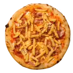 PIZZA KEBAB CON PATATAS