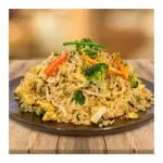 Arroz chaufa con vegetales
