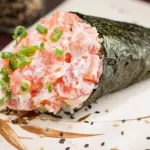 Temaki de Salmão completo