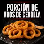 Porción de Aros de Cebolla