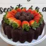 Bolo Chocolate Piscininha