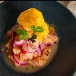 Ceviche de salmão