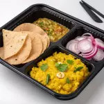 Desi Ghee Dal Khichdi meal