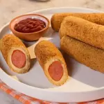 50 enroladinho de salsicha