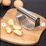 Prensa de ajo de acero inoxidable IN