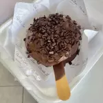 Picolé pudim Nutella