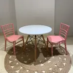 Combo de mesa BLA + 2 silla Tifany