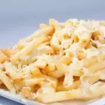 Batata frita com mussarela  300g