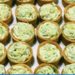 Mini Quiche de Alho Poró