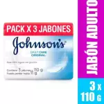 3 JABON JJ ADULTO ORIGINAL 110 GR