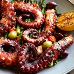 Pulpo en mantequilla de perejil