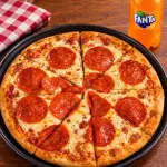 Combo pizza + refresco