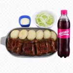 COMBO COSTILLAS BBQ JUNIOR+BEDIDA