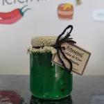 Geleia de Kiwi com pimenta