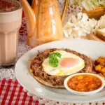 Arepa ropa vieja