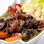 Ceviche de conchas negras