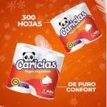 PAPEL SANITARIO CARICIAS 300 H