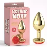 SHOWY ROSE ANAL PLUG - MEDIUM