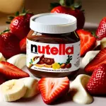 Açaí no pote de Nutella