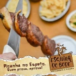 Picanha argentina ao alho refeição