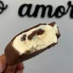 Picolé Ninho com Nutella