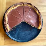 Cheesecake de chocolate