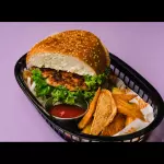 Hamburguesa de camarón