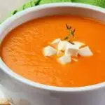 Sopa de Abóbora com queijo coalho 🆕