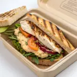 Grilled Chicken & Hummus Sandwich