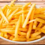 Papas fritas medias