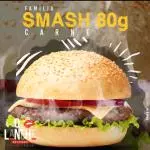 Burger Smash Bovino 80g Completo