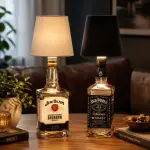 Luz led para botella