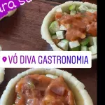 Empada Linguiça Calabresa com Jiló