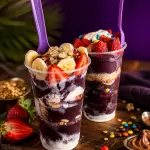 2 Copos de Açai 330ml