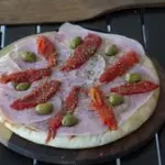 Jamón y morron