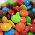 Grageas de chocolate dandy colores