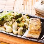 Tepan peixe branco