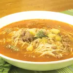 SOPA A LA MINUTA