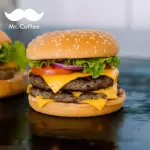 Hamburguesa Doble de Res con Papas