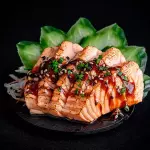Sashimi Salmão Toast