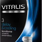 Condon vitalid X3  Frio lubricado