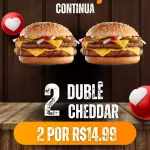 Promo 2 Duble Cheddar