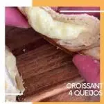 Croissant 4 queijos 😊